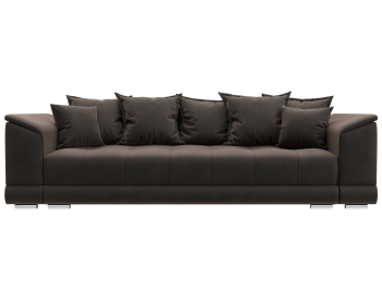 Диван прямой НордСтар НПБ, велюр SEVEN