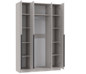 Шкаф для одежды 67.16 Брандо (4-х дв.) МДФ