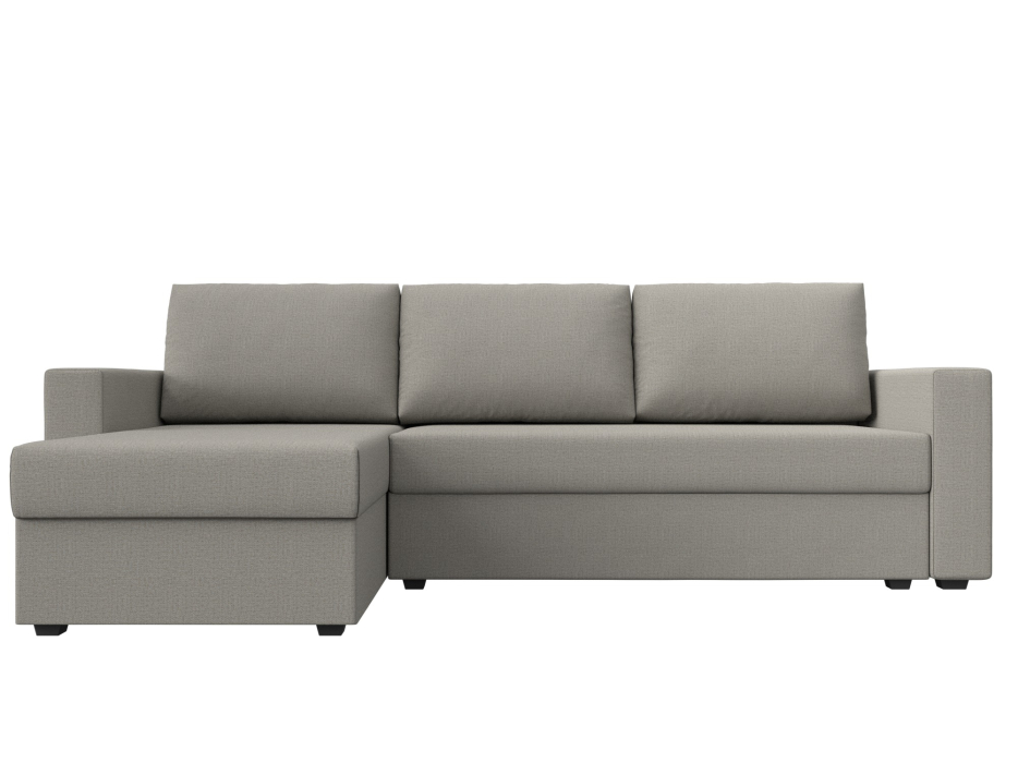 Диваны угловые в гостиную, Угловой диван Траумберг Лайт левый угол, рогожка