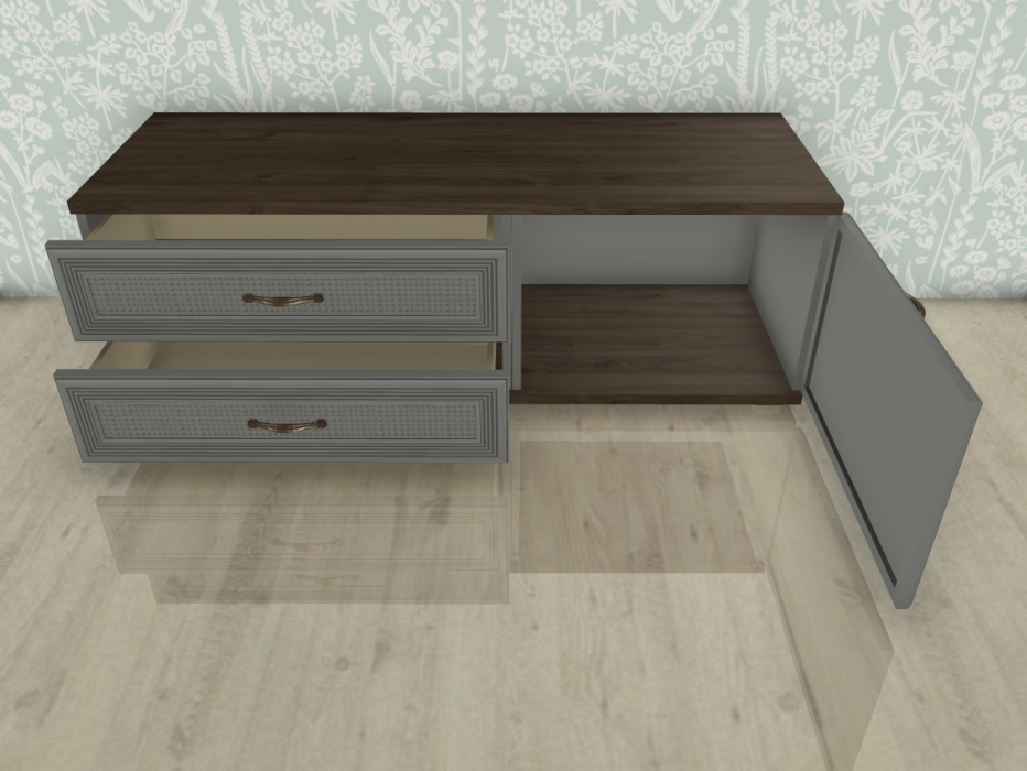 ТВ-тумбы, Модульная система Карина Тумба ТБ-1035