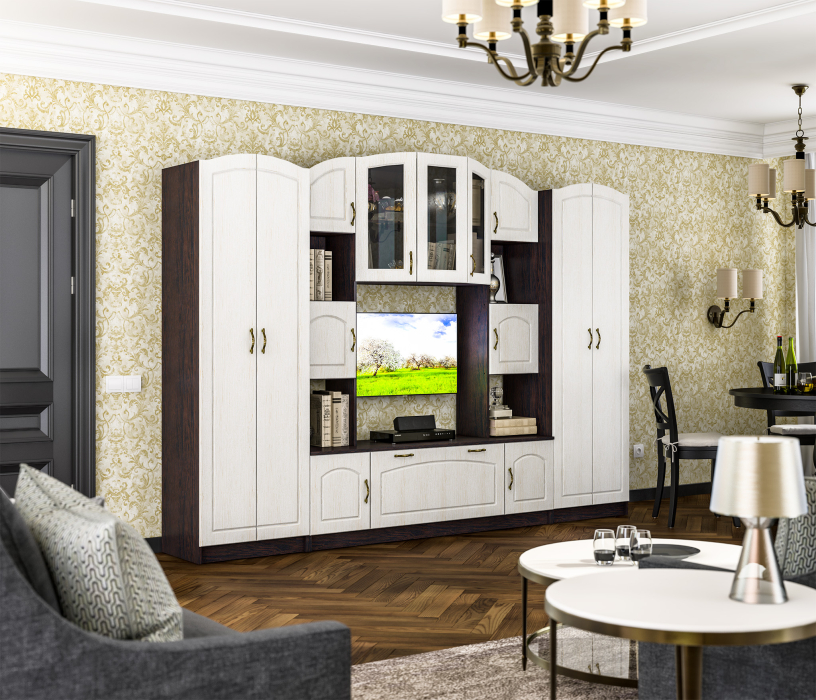 Стенки для гостиной, Стенка Макарена СБ-2719