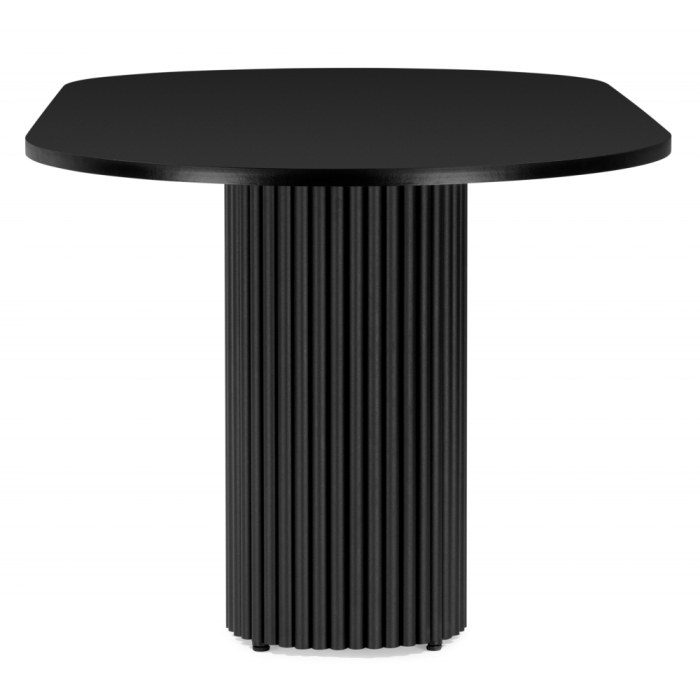 Обеденные столы, Стол Барон О 180 х 90 (черные ноги)