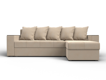 Диван угловой Дубай Лайт угол универсальный, велюр