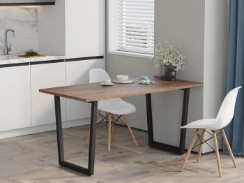 Стол обеденный Айсберг Лофт 08 Черный