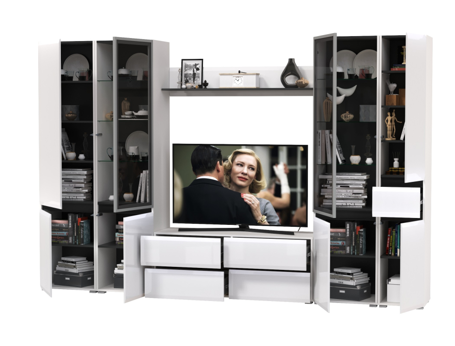 Стенки для гостиной, Сидней Комплектация № 58