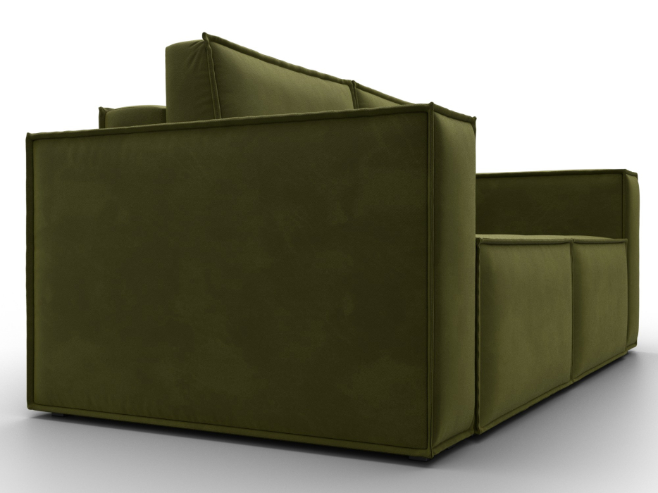 Диваны кровати со спальным местом, Диван прямой Куба мини, микровельвет