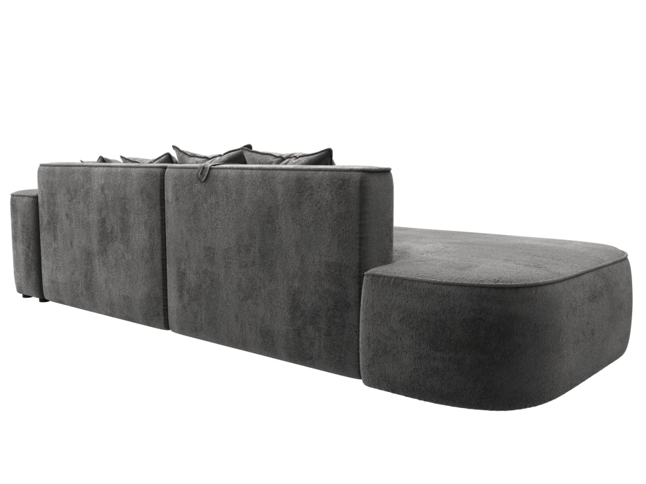 Диваны угловые в гостиную, Диван угловой Лига-065 угол правый, велюр TOWER