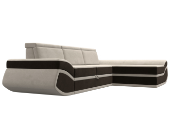 Диван угловой Лига-032 правый угол, микровельвет