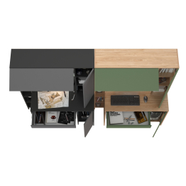 Комплект из рабочих столов Mobi Комфорт 12.71