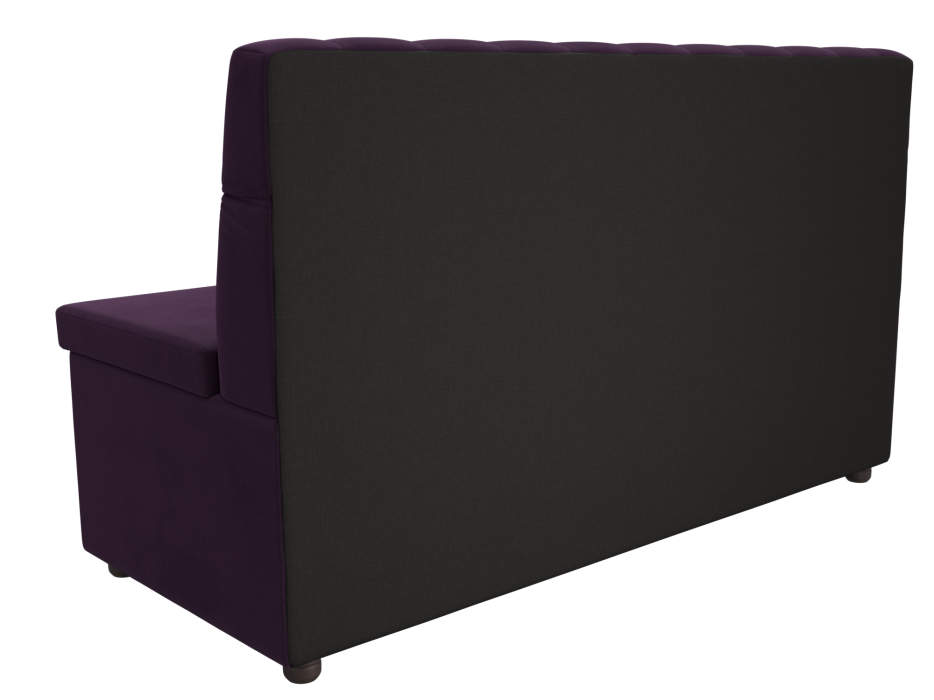 Диваны прямые кухонные, Кухонный прямой диван Вента, велюр