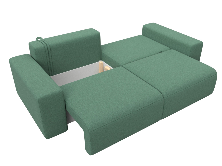 Диваны еврокнижки, Диван прямой Лига-036 НПБ Классик, рогожка Амур