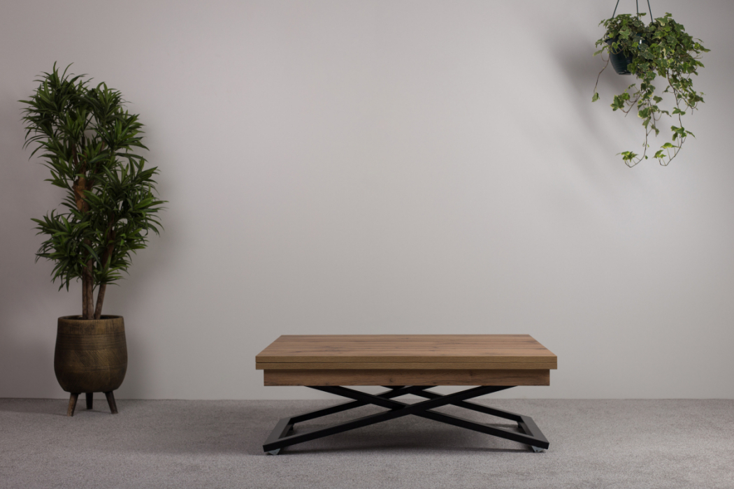 Столы-трансформеры, Стол трансформер Cross (черный)