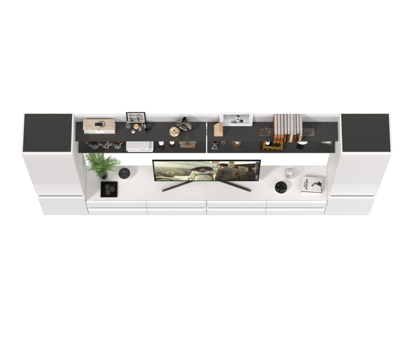 Стенки для гостиной, Сидней мебель в гостиную модульная № 121