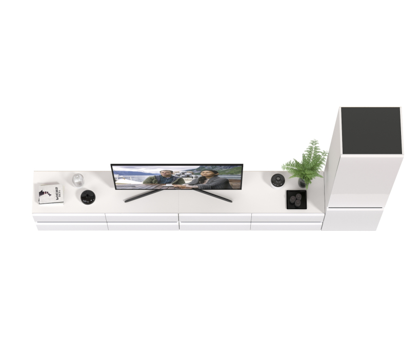 Стенки для гостиной, Стенка для гостиной модульная Сидней № 127