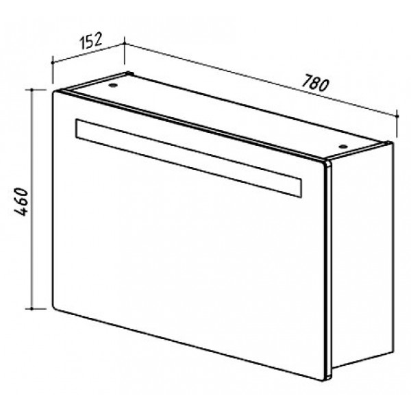 Ванная, Мебель для ванной Belux Марсель 80