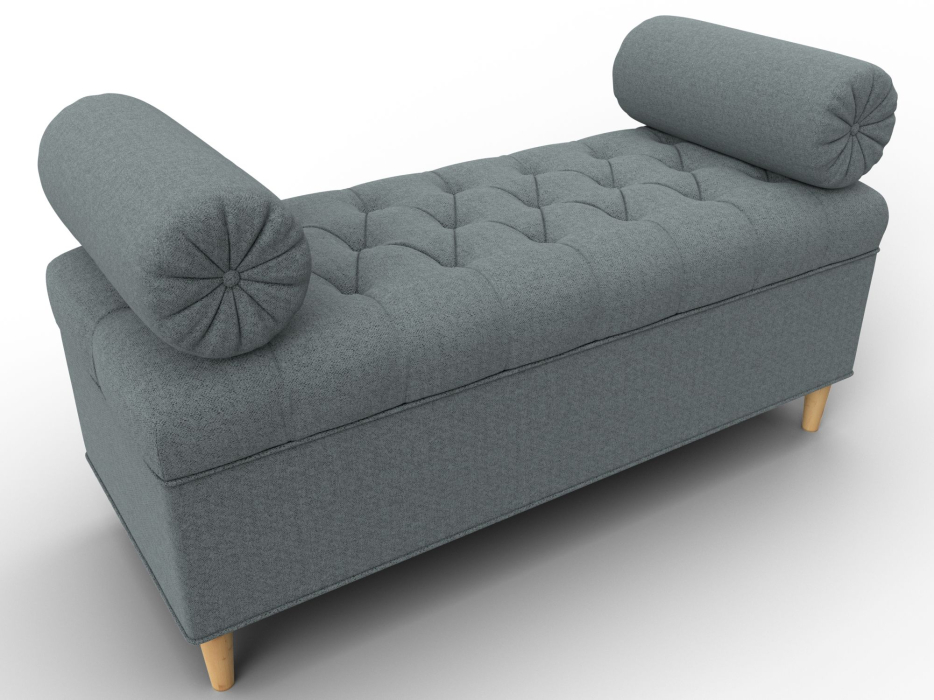 Банкетка в прихожую, Банкетка Глория, рогожка Амур