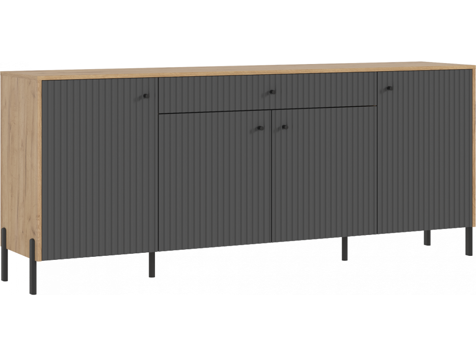 Комоды, Комод Оливия, ножки металл