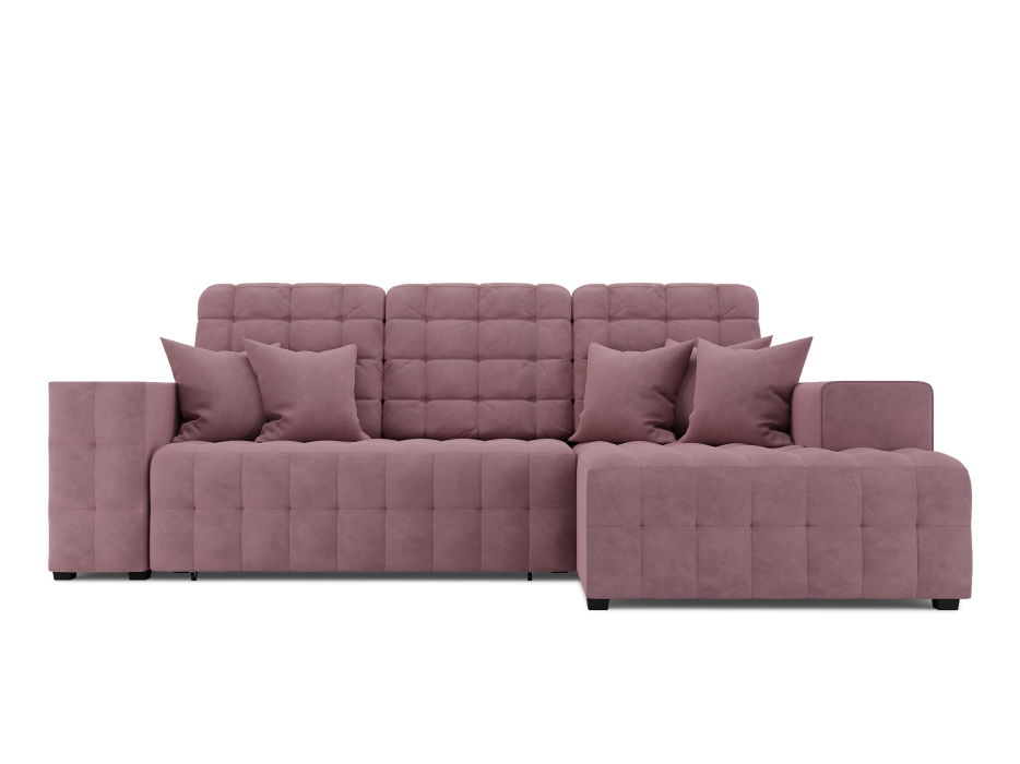 Диваны угловые в гостиную, Диван Мадрид Правый угол (Велюр)