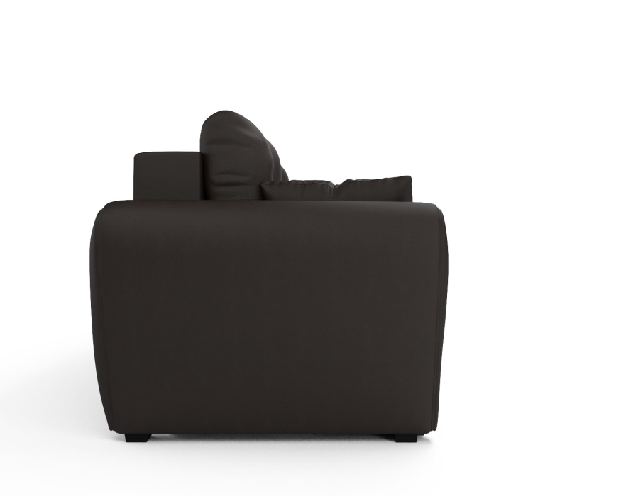 Диваны кровати со спальным местом, Диван прямой еврокнижка Амстердам (Экокожа)