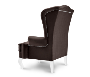 Кресло дизайнерскиое Лорд, микровелюр