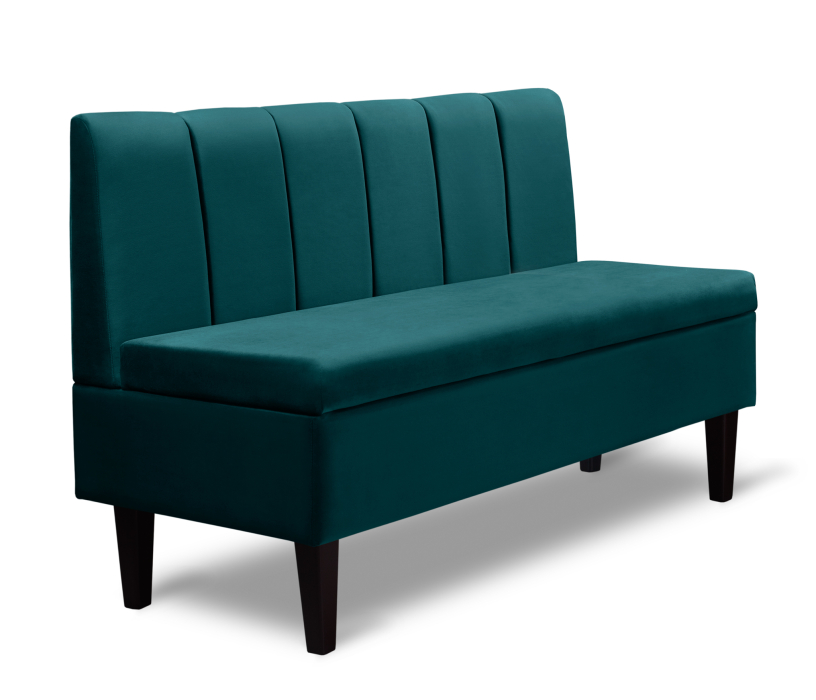 Диваны прямые, Диван прямой на ножках Лео 132, микровелюр