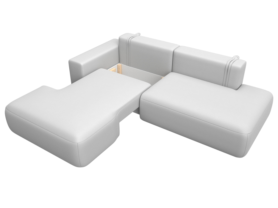 Диваны угловые в гостиную, Диван угловой Лига-036 НПБ Модерн левый угол, экокожа GRIFON