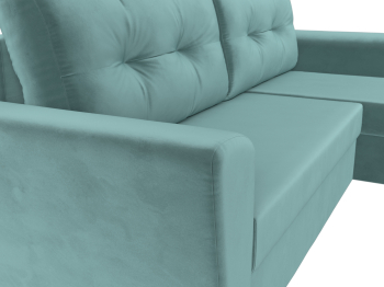 Угловой диван Амстердам Лайт правый угол, велюр