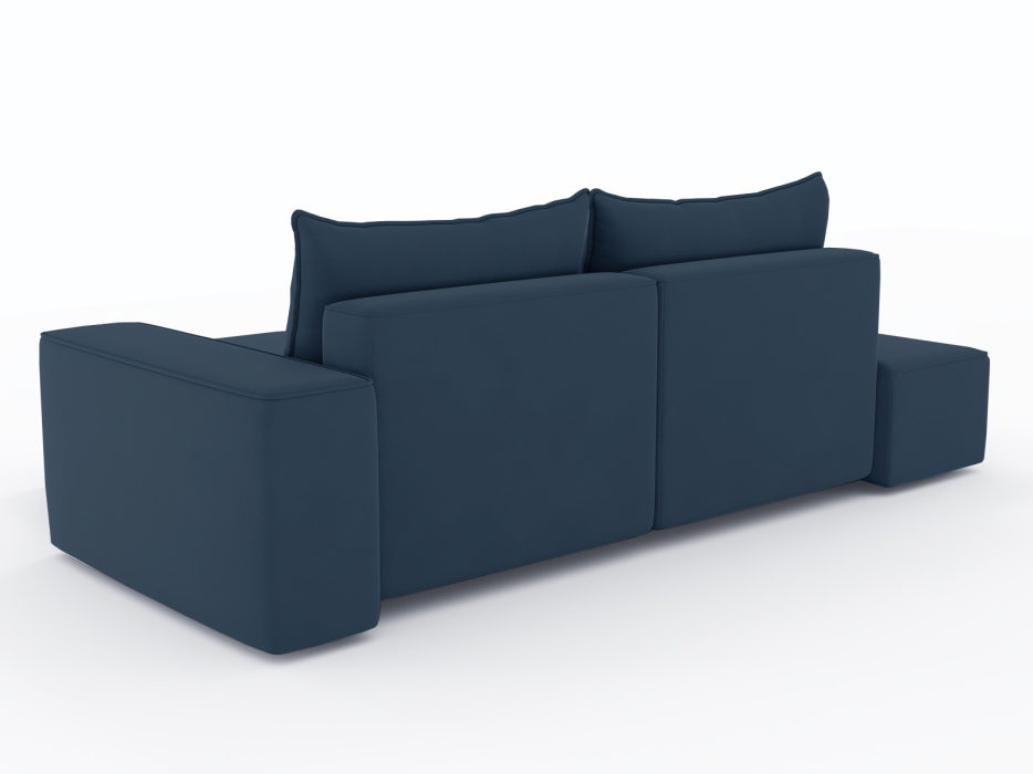 Диваны угловые в гостиную, Диван-кровать угловой Кензо еврокнижка, велюр