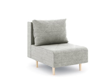 Кресло для отдыха Милли без подлокотников, рогожка Люкс