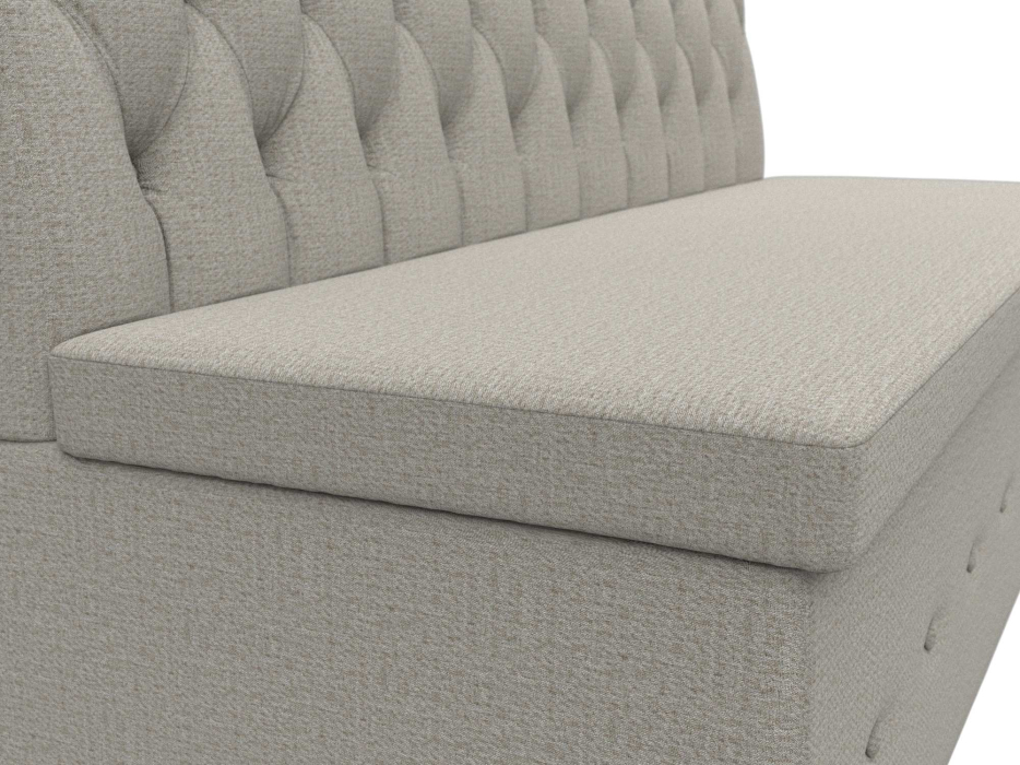 Диваны прямые кухонные, Диван кухонный прямой Вента, рогожка Амур