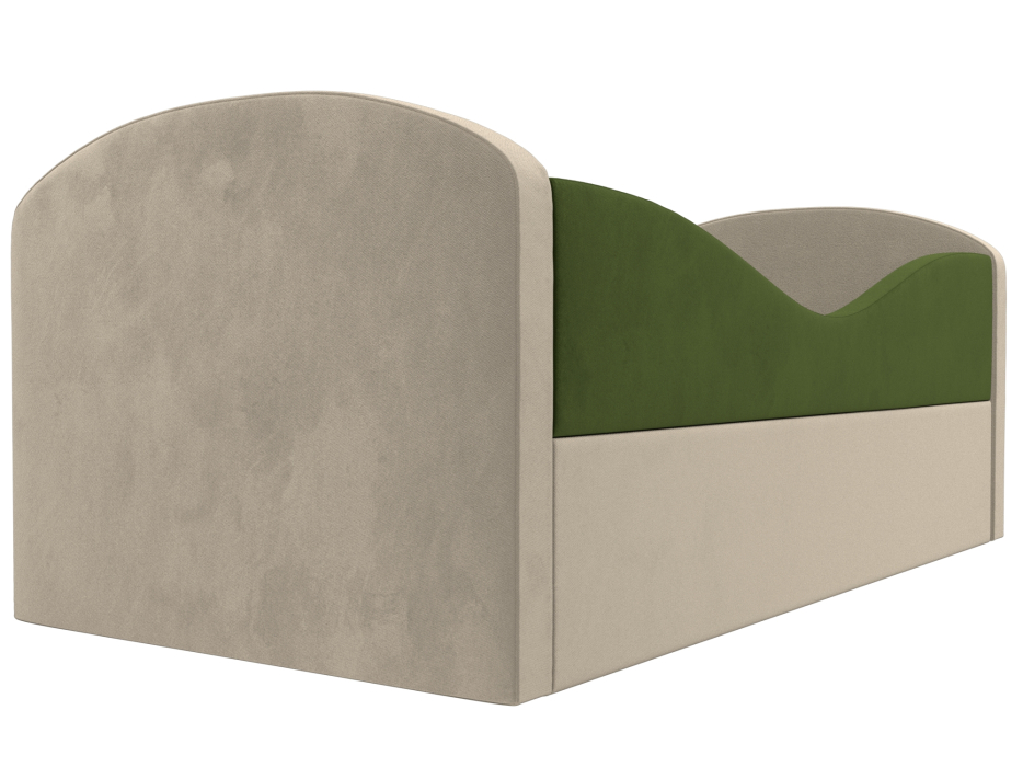 Кровати одноярусные, Детская кровать Сказка Люкс, микровельвет