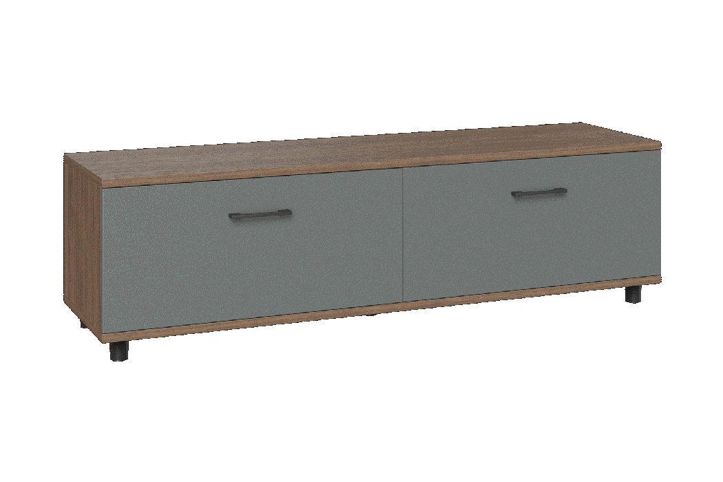 ТВ-тумбы, Модульная система Грейс Тумба ТБ-5039  Гикори Джексон Темный