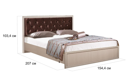 Габриэлла Кровать 06.02-03 с подъемным механизмом (1600)