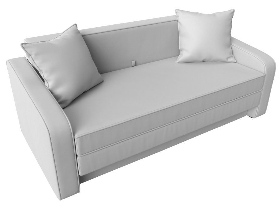 Дизайнерские диваны для гостиной, Прямой диван Лига-013, экокожа