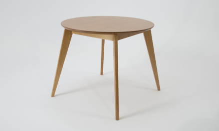 Стол Сканди К 90 натур со стульями Франк натур