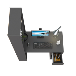 Компьютерный стол со стеллажом открытым Лайт 10.01