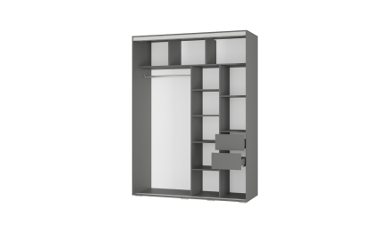 Шкаф-купе Крафт-6 ШКК-06