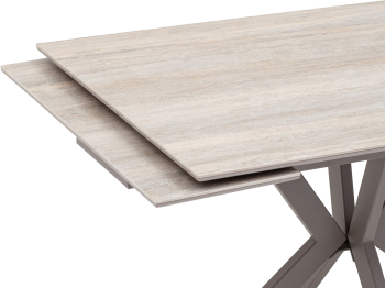 Стол обеденный STOOL GROUP Marmer 120-180/80/76 столешница МДФ16/керамика