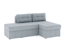 Диваны угловые в гостиную, Диван-кровать угловой Оливер Люкс еврокнижка-трансформер, велюр