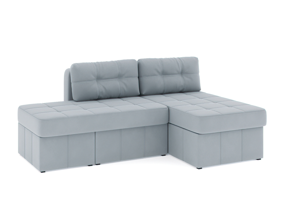 Диваны угловые в гостиную, Диван-кровать угловой Оливер Люкс еврокнижка-трансформер, велюр