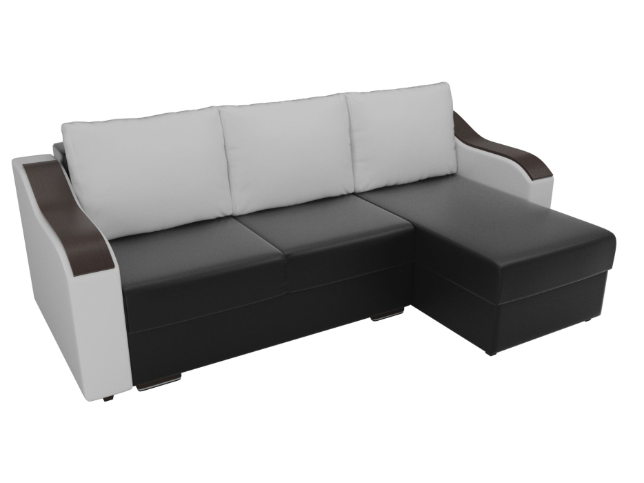 Диваны угловые в гостиную, Диван угловой Монако,эко- кожа,правый угол