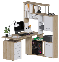 Компьютерный стол КС-15 Орхидея Правый