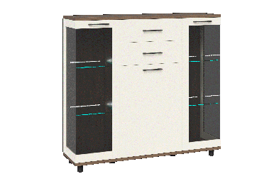 Модульная система Грейс Тумба ТБ-5000  Гикори Джексон Темный