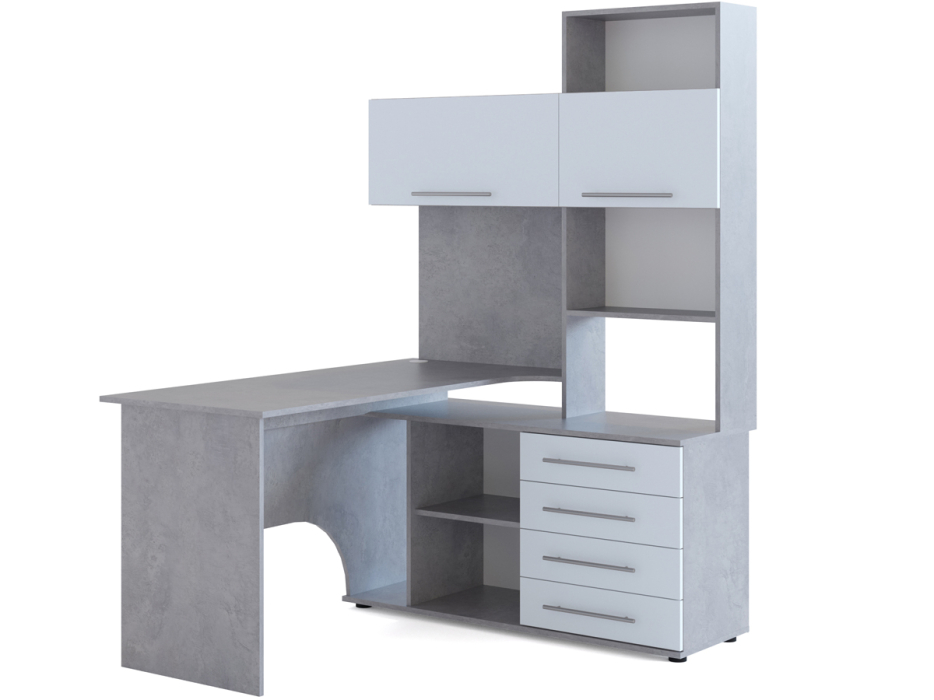 Угловые компьютерные столы, Стол компьютерный Сокол КСТ-14П