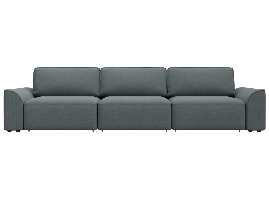 Диваны еврокнижки, Диван прямой Лига-048 НПБ Лонг, рогожка Амур