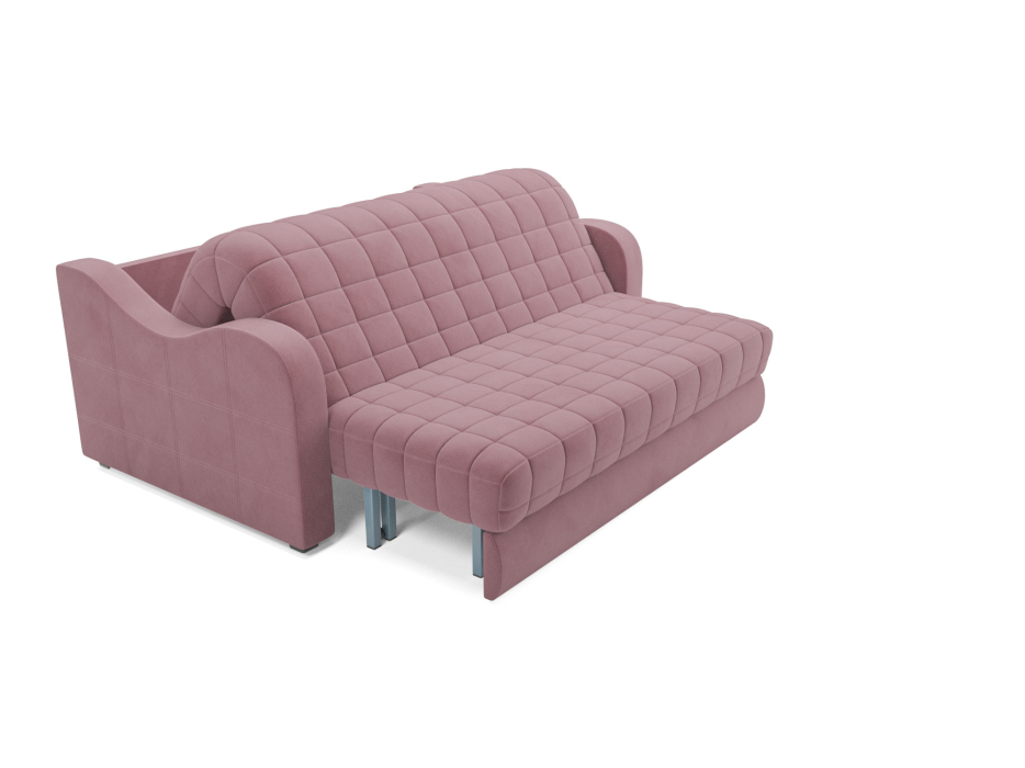 Диваны с ящиком для белья, Диван аккордеон Барон №4 ППУ 120х200 Велюр