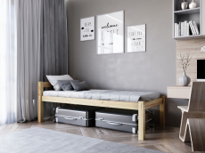 Кровати из массива, Высокая кровать Тосно 90х200