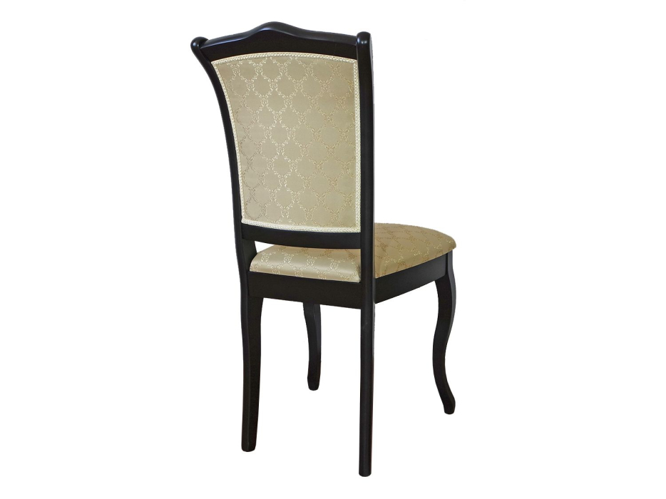 Стулья, Стул С-7 / Тон 305 Черный / Андрис Бежевый Соты ( Комплект 2 шт. )
