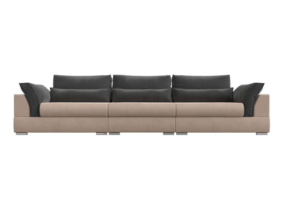 Диваны прямые кухонные, Прямой диван Пекин Long, велюр