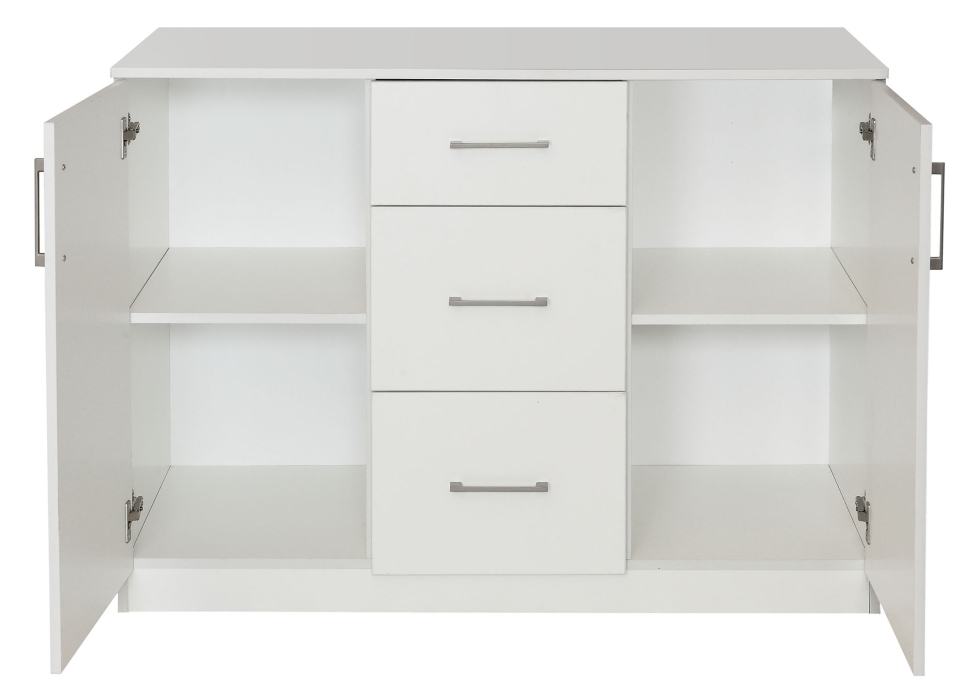 Комоды, Комод с полками и ящиками 1260х478х862